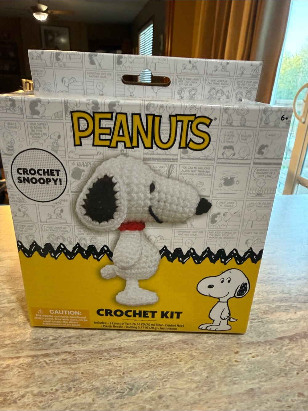 NEW Peanuts Crochet Snoopy Kit